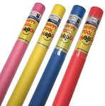 Happy Hot Tubs 4 PACK of Swimming Pool Noodle Float Aid Woggle Bargain = Red, Yellow, Pink & Blue