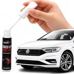 CarIQ - Car Scratch Remover Touch Up Paint Pen (White) for Automotive Scratch Repair | Quick Dry Car Paint Pen for Minor Scratches, Chips & Scuffs | Easy DIY Car Body Paint Repair Pen