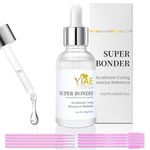 YIAE Lash Bond for Eyelash Extension Glue, 15ml Super Bonder for Lash Extension Glue Accelerator, bond and seal lash glue partner, Low Irritation, Maximise Eyelash Glue Strength, Reduce Whitening