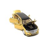 BIFLEX Kids Toy Die-cast Golden Colors Car 1:24 Scale Die Cast Car Pull Back Alloy Model Toy car Vehicle Toys (Multi_Pack of 1)