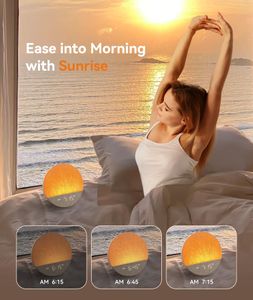 Dreamegg Sunrise Alarm Clock – Wake Up Light with Sunrise Simulation