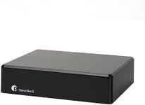 Optical Box E Phono Multi-Purpose Phono preamplifier with A/D Conversion (Black)