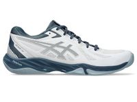 ASICS Mens Blade FF White/Vintage Indigo Badminton Shoes - 7 UK (1071A093.102)