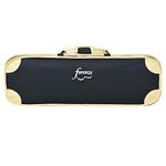 Forenza FA02VNA Square Violin Case - Full Size, Black