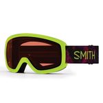 SMITH Snowday Snow Goggles – Youth Ski & Snowboarding Goggles with Distortion-Free Optics, Anti-Fog Performance & 100% UV Protection – for Boys & Girls – Lime Space Dust, RC36