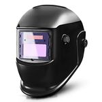 DEKOPRO Auto Darkening Solar Welding Helmet ARC TIG MIG Weld Welder Lens Grinding Mask New Black Design