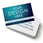 Personalised Business Cards Double Sided, Professional Digital Printing, Custom Business Cards, Loyalty Cards, Thank You Cards (350gsm Budget, 100)