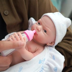 MYREBABY 12" Micro Preemie Full Body Silicone Baby Doll