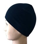 Hi-life Beanie and Skull Cap for Summer, Winter, Autumn & Spring Season, Can be Used as a Helmet Cap Too - Navy