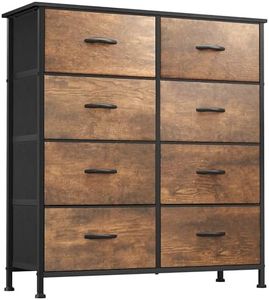 YITAHOME Dresser with 8 Drawers - Fabric Dresser for Bedroom, Dresser & Chest of Drawers, Fabric Storage Tower, Organizer Unit for Bedroom, Hallway, Closets