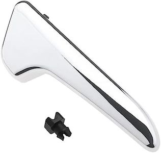 eMagTech Maniglia per portiera destra per auto, compatibile con classe A W169 Classe B W245 modelli 169 760 0408 argento kit di riparazione maniglia per porta
