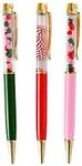 Letters To Santa 3-Pack Trapped Confetti Ballpoint Pen Set