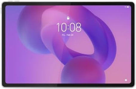 Lenovo Idea Tab Plus Android Tablet | 12.1 inch 2.5K (2560x1600) Display | MediaTek Dimensity 6400 | 12 GB RAM | 256 GB UFS 2.2 | Wi-Fi 5 | Luna Grey | Tab Pen + Folio Keyboard