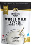 Medallion Brand Whole Milk Powder 500g - Dried Milk from Canada, Free of Antibiotics, No rbST or rBGH