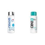 CB12 White Mouthwash, Whiter Teeth After 2 Weeks, Pleasant Breath for 12 Hours, 250 ml & Mouthwash, Clear, Mild Mint Menthol, 250 ml