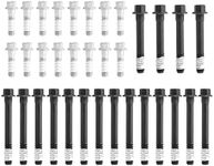 Fitede Cylinder Head Bolt Kit Compatible with Chevy GMC Yukon Cadillac Buick Pontiac Oldsmobile 7/16-14 Thread Size Replaces# ES72856