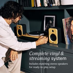 House of Marley Stir It Up Wireless Turntable – Bluetooth Vinyl Player