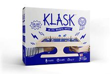 Klask - The Exciting Mix of Air Hockey, Table Football and Magnets, Black