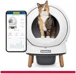 PetSafe ScoopFree SmartSpin, Automatic Cat Litter Box Self Cleaning, Smart Cat Litter Box with Advanced Odor Control Technology, App Controlled Self Cleaning Cat Litter Box with Health Monitoring