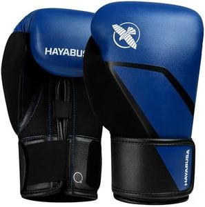 Hayabusa E1 Boxing Gloves for Men and Women - Blue/Black, 14oz