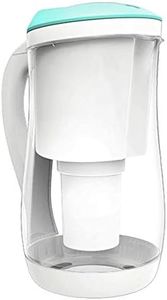 Gentoo Lite (Aqua & White) Alkaline Water Filter Jug 1.5L with 1 x Gentoo Filter Cartridge