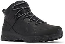 Columbia Men's Peakfreak 2 Outdry Leather Mid Rise Trekking and Hiking Boots, Black Graphite, 8 US