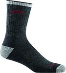 Darn Tough, Hiker (Style #1466), Merino Wool, Micro Crew, Midweight, Men’s Cushioned Hiking Socks - Black Medium