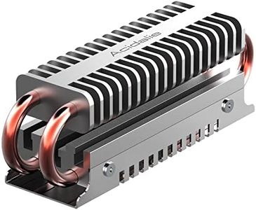 ACIDALIE M.2 2280 SSD Heatsink, Double - Aluminum Heat Sink for PCIE M.2 NVME SSD or SATA M.2 SSD with Silicone Thermal Pad