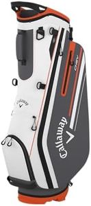 Callaway Golf CHEV Stand Bag (White/Charcoal/Orange)