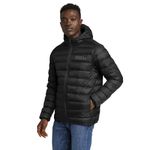 Eddie Bauer Men's Cirruslite Down Jacket, Black Recycled, XXL