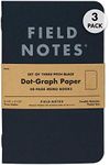 Field Notes 3-Pack Pitch Black Memo