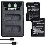 Batmax EN-EL14 EN-EL14a Battery (2-