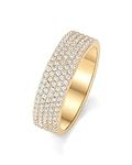 PAVOI 14K Yellow Gold Plated Cubic 