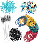 SUPVOX 405pcs Tattoo Rubber Bands a