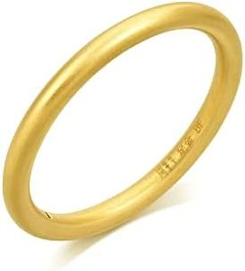 CHOW SANG SANG 999 24K Gold Essence Stackable Ring for Women 92293R (Our Size 13 / US 6)