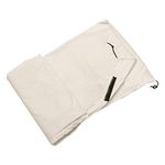 Raguso Beige Open Air Swimming Pool Roll Cover Waterproof Protector Dustproof Reel Protective Cover Superior Strength Durability for Outdoor Heavy Duty Garden(M:550 * 96cm) gardening supplies