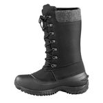 Baffin Women's Jess Snow Boots, Black, 11 M US