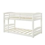 DHP Phoenix Twin Bunk Bed, White