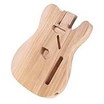 guitar body,HUIOP T02 Unfinished Electric Guitar Body Sycamore Wood Blank Guitar Barrel for Electric Guitars DIY Parts