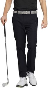 M MAELREG Dress Pants for Men Straight Fit Stretch Quick Dry Lightweight 5 Pockets Business Casual Golf Pants Men Black