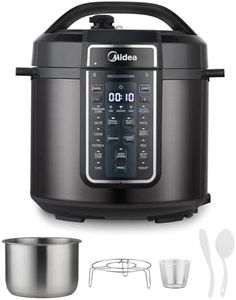 Midea 12-in-1 Electric Pressure Cooker, 6 Quarts, 12 Presets, Multi-Functional Programmable Slow Cooker, Rice Cooker, Steamer, Sauté Pan, Yogurt Maker, and More, Stainless Steel