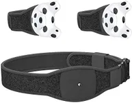 Skywin VR Tracker Belt, Hand Strap, and Protective Silicon Skins for HTC Vive System Tracker Pucks - Adjustable Belt, Straps, Protective Skins for VR Vive Trackers (1 Belt + 2 Hand Straps + 2 Skins)