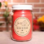 Sex on the Beach Scented Candle - Based on the popular drink - cranberry, orange and peach (12oz)