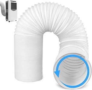 YIDOUJIN Tubo Aire Acondicionado Portatil, Diámetro150mm Largo 200cm, Manguera de Aire Acondicionado Rosca en Sentido Antihorario, Manguera de escape para Aire Acondicionado Deshumidificador Secadora