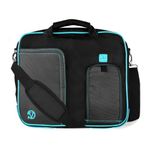 Black Aqua Blue Laptop Messenger Bags Shoulder Briefcase Satchel for All New iPad Pro 12.9 inch