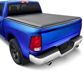 Tyger Auto T1 Soft Roll-up Truck Bed Tonneau Cover Compatible with 2002-2018 Dodge Ram 1500; 2003-2024 2500 3500; 2019-2024 Classic | 8' (96") Bed | TG-BC1D9015