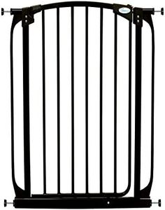 Dreambaby Auto-Close Chelsea Xtra-Tall Safety Gate (Fits 71cm-80cm) Black