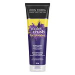 John Frieda Violet Crush Intense Purple Shampoo for Brass Repair of Natural and Colour-Treated Blonde Hair (250 ML)