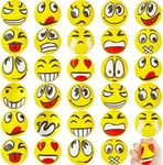 30 Pcs Face Stress Foam Balls,2.5 Inch Funny Face Squeeze Foam Balls,Emotion Stress Relief Balls for Kids,Party Favors,Present Fillers,Gifts