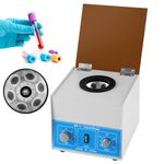 Mxmoonant Lab Centrifuge, 4000rpm, 6x20ml, 1790xg, 120min Timer, 6kg, 245x270x220mm, Capable of 20ml/15ml/10ml/5ml Test Tubes, for PRP, Separation of Samples, Qualitative Analysis (UK Plug)